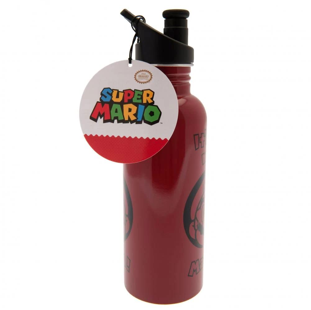 Borraccia In Metallo Nintendo Super Mario - Mdb25909 Borraccia In Metallo Nintendo Super Mario - Mdb25909